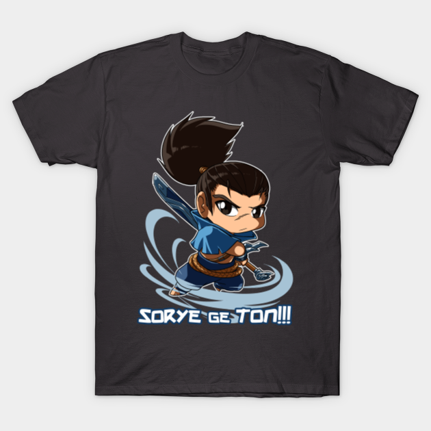lol yasuo t shirt